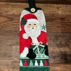 Santa Christmas Hanging Towel
